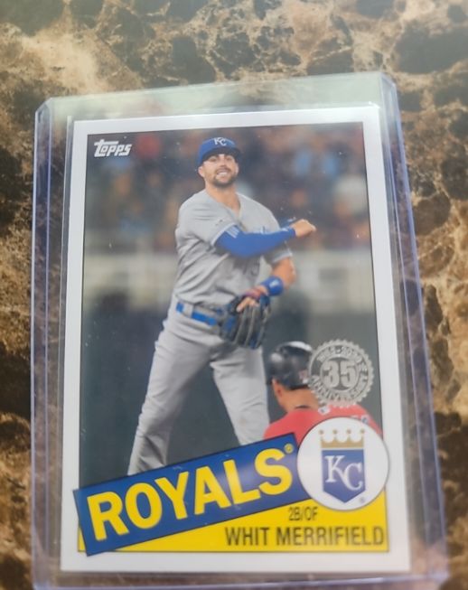 2020 Topps 1985 Topps 35th Anniversary #85-52 Whit Merrifield — front