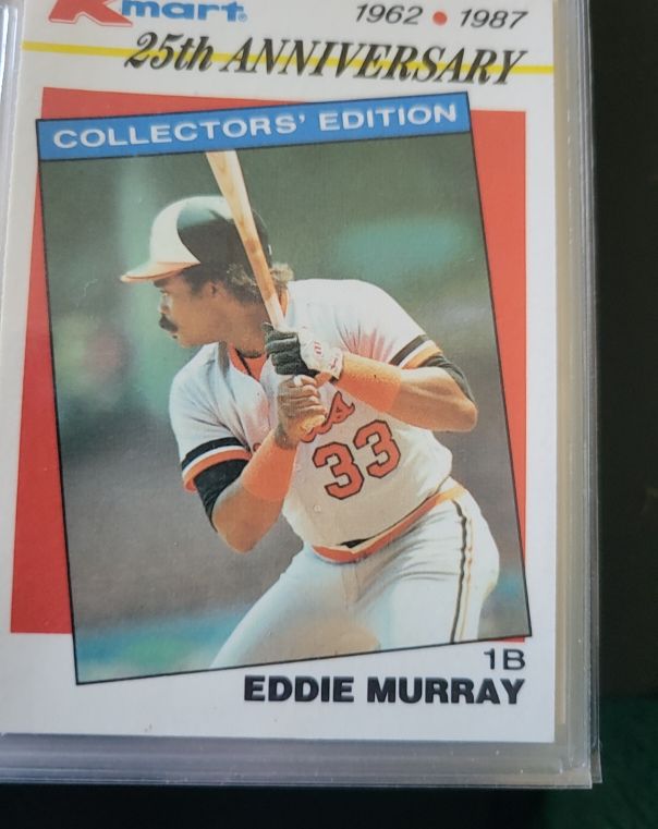 1987 Topps Kmart 25th Anniversary #30 Eddie Murray — front