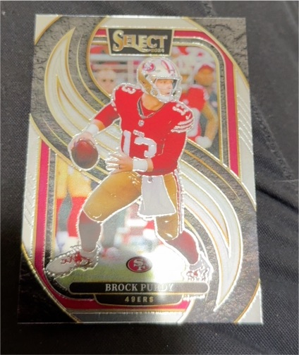 2024 Panini Select #37 Brock Purdy — front