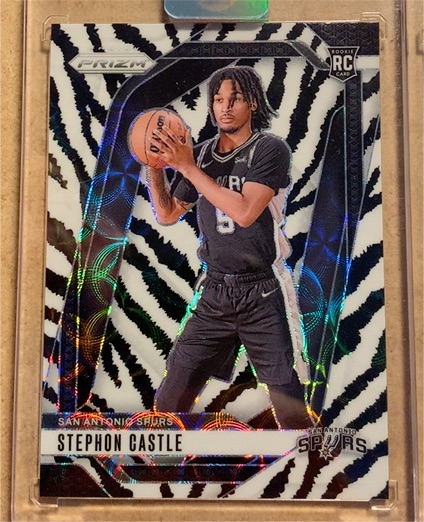 2024-25 Panini Prizm #234 Stephon Castle — front