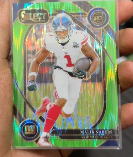2024 Panini Select #220 Malik Nabers — front