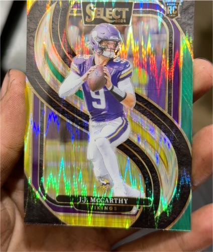 2024 Panini Select #134 J.J. McCarthy — front