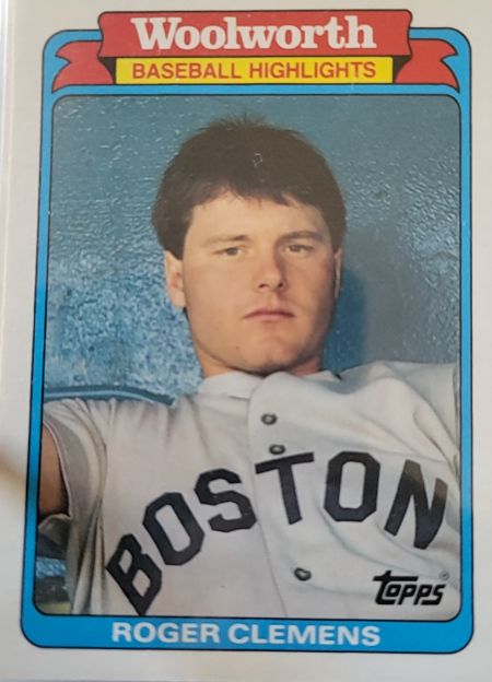 1988 Topps Woolworth Baseball Highlights #11 Roger Clemens — front