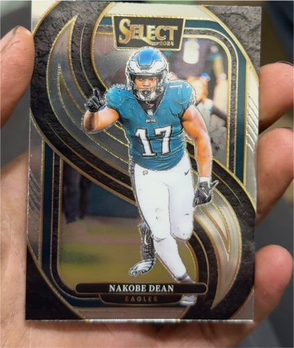 2024 Panini Select #185 Nakobe Dean — front