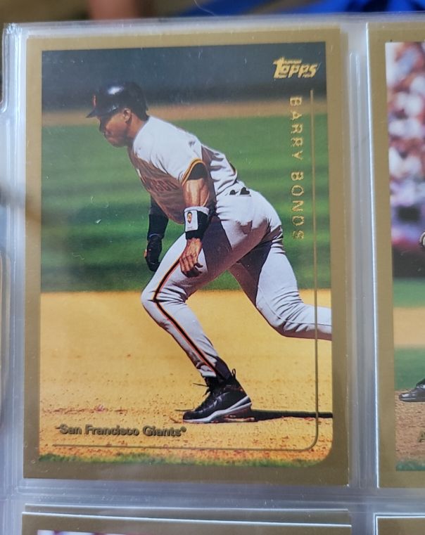 1999 Topps #395 Barry Bonds — front