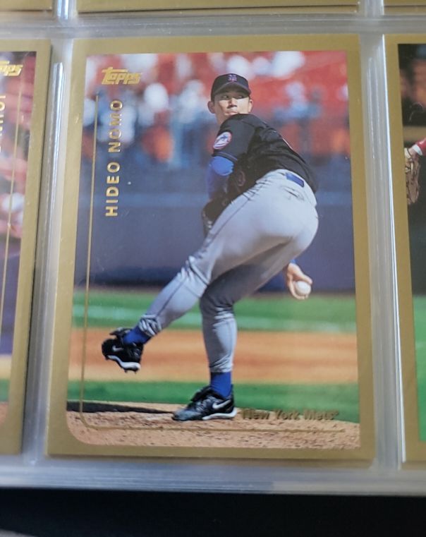 1999 Topps #302 Hideo Nomo — front