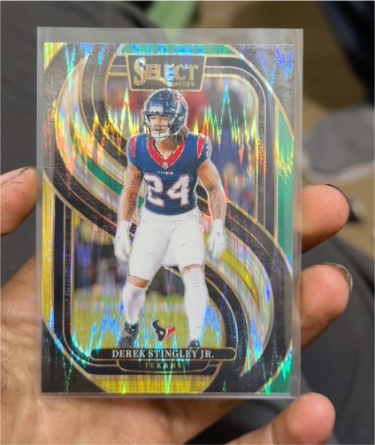 2024 Panini Select #149 Derek Stingley Jr. — front