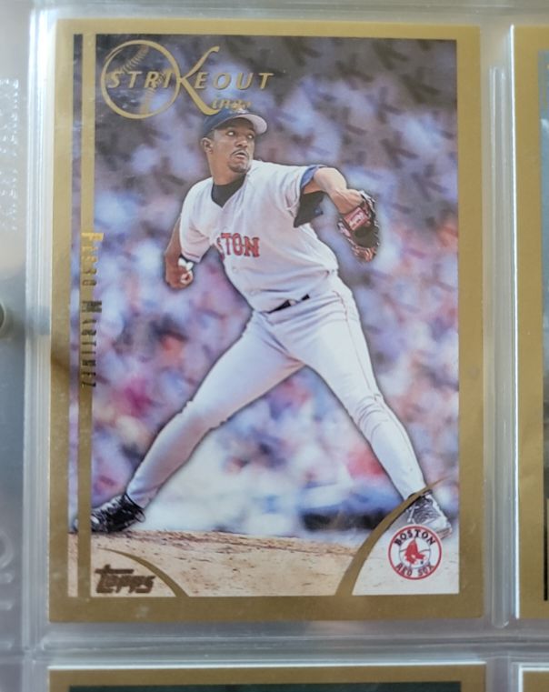 1999 Topps #449 Pedro Martinez Strikeout Kings — front