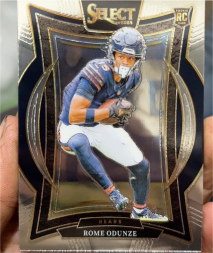 2024 Panini Select #3 Rome Odunze — front