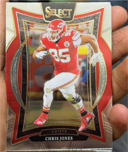 2024 Panini Select Concourse #19 Chris Jones — front