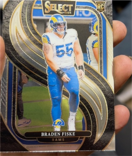 2024 Panini Select Premier Level #171 Braden Fiske — front
