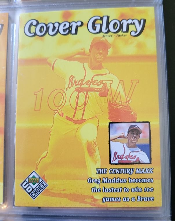 1999 Upper Deck Choice #35 Greg Maddux — front