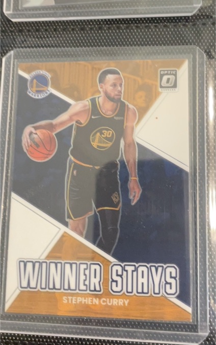 2022-23 Panini Donruss Optic #18 Stephen Curry Winner Stays — front