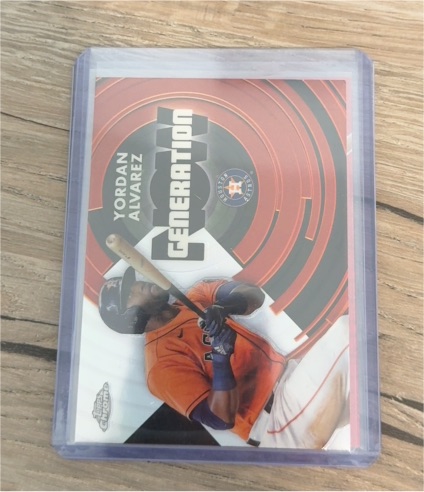 2022 Topps Chrome Update #GNC-16 Yordan Alvarez Generation Now — front