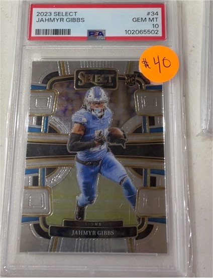 2023 Panini Select #34 Jahmyr Gibbs — front