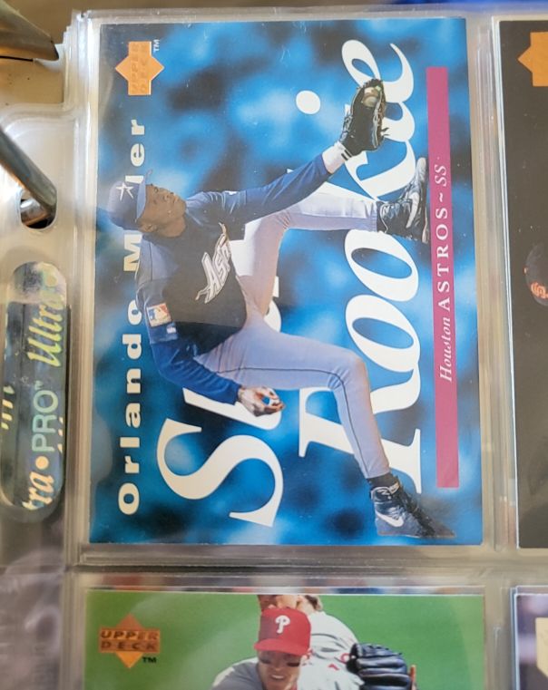1995 Upper Deck #211 Orlando Miller — front