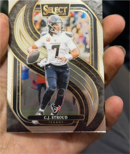 2024 Panini Select #128 Premier Level C.J. Stroud Houston Texans — front