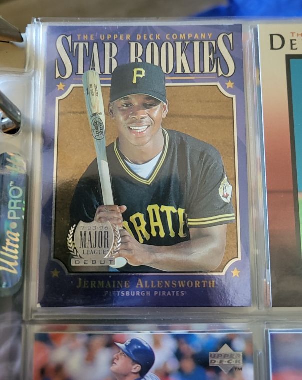 1997 Upper Deck #226 Jermaine Allensworth — front