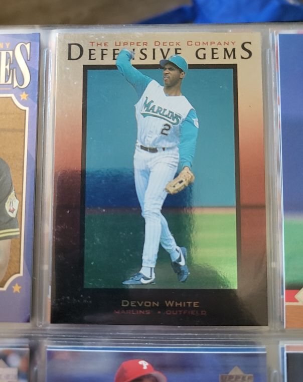 1997 Upper Deck #151 Devon White — front