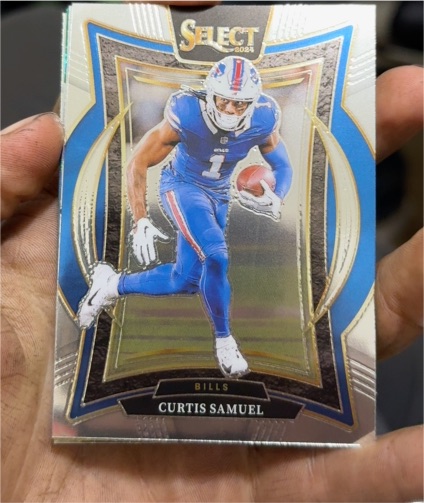 2024 Panini Select #23 Curtis Samuel — front