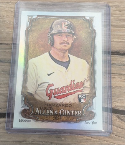 2024 Topps Allen & Ginter #167 Kyle Manzardo — front