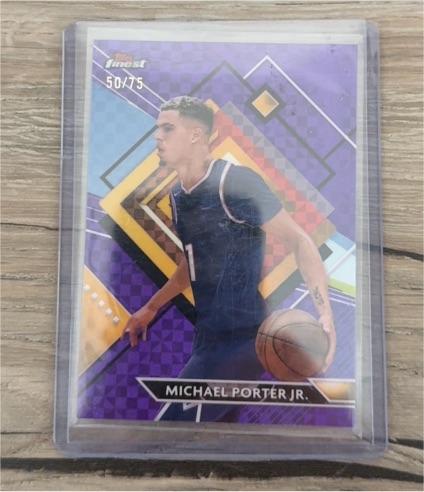 2023-24 Topps Finest #116 Michael Porter Jr. — front
