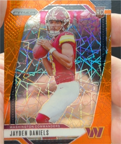 2024 Panini Prizm #347 Jayden Daniels — front