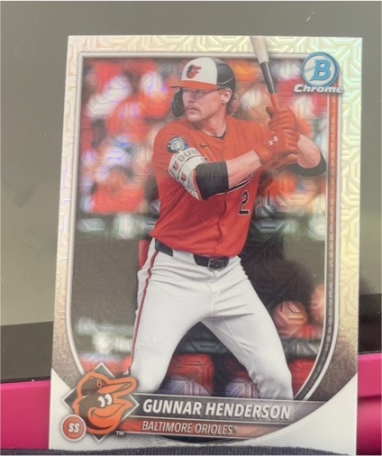 2025 Bowman Chrome #2 Gunnar Henderson — front