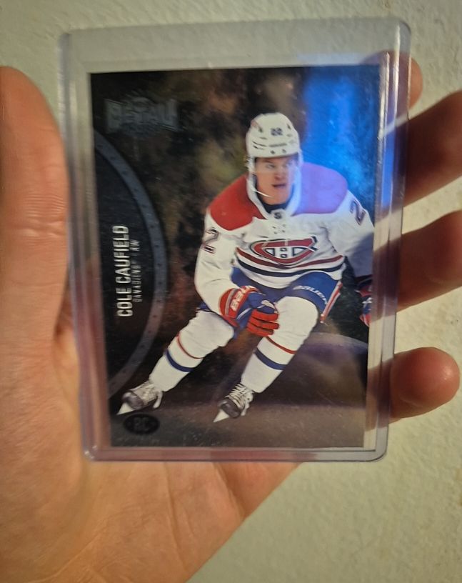 2021-22 Skybox Metal Universe #200 Cole Caufield — front