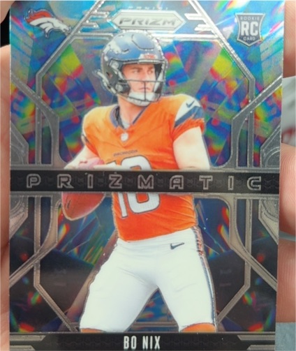 2024 Panini Prizm #11 Bo Nix — front