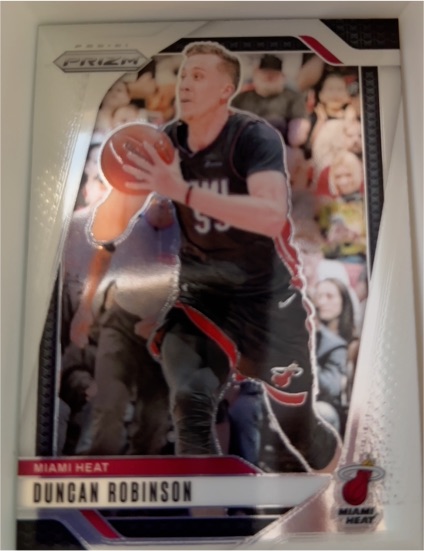 2024-25 Panini Prizm #190 Duncan Robinson — front