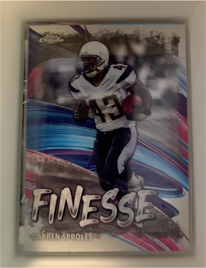 2024 Topps Chrome #F-13 Darren Sproles Finesse — front