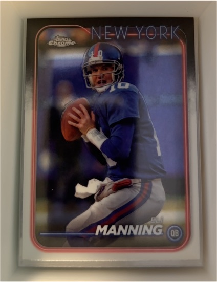 2024 Topps Chrome #138 Eli Manning — front