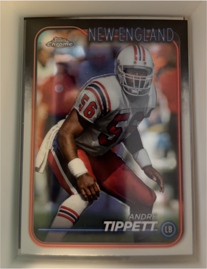 2024 Topps Chrome #128 Andre Tippett — front