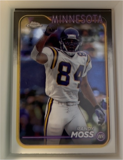 2024 Topps Chrome #112 Randy Moss — front
