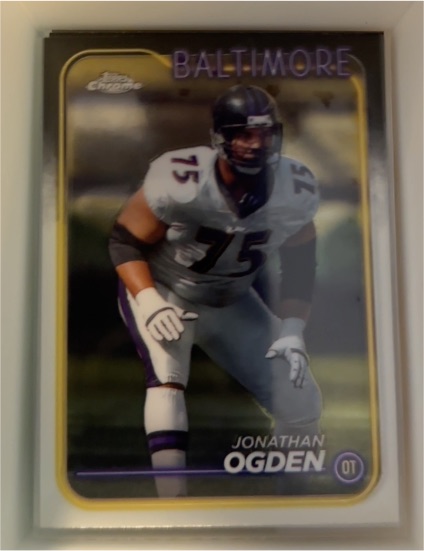 2024 Topps Chrome #5 Jonathan Ogden — front