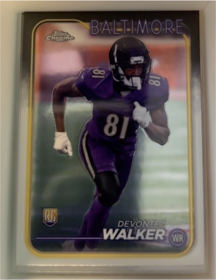 2024 Topps Chrome #287 Devontez Walker — front