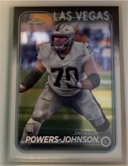 2024 Topps Chrome #294 Jackson Powers-Johnson — front