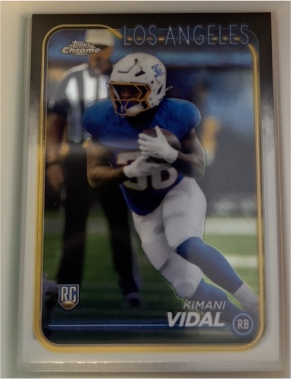 2024 Topps Chrome #265 Kimani Vidal — front