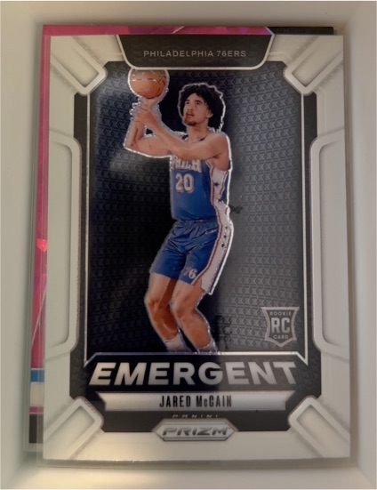 2024-25 Panini Prizm #19 Jared McCain Emergent — front