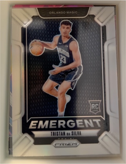 2024-25 Panini Prizm #23 Tristan Da Silva Emergent — front