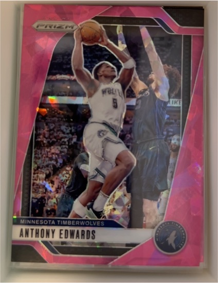 2024-25 Panini Prizm #100 Anthony Edwards — front