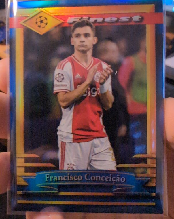 2022-23 Topps Finest Flashbacks UEFA Club Competitions #70 Francisco Conceição — front