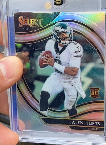 2020 Panini Select #350 Jalen Hurts — front