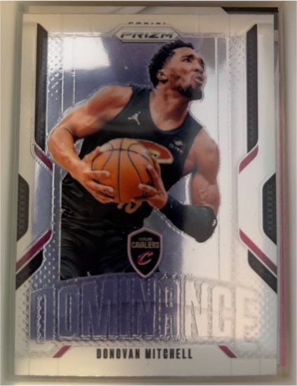 2024-25 Panini Prizm #23 Donovan Mitchell Dominance — front