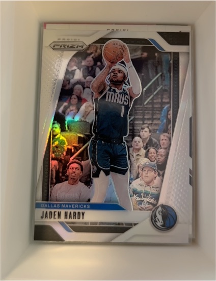 2024-25 Panini Prizm #128 Jaden Hardy — front