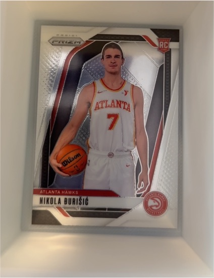 2024-25 Panini Prizm #229 Nikola Burisic — front