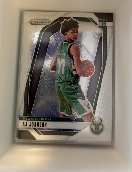 2024-25 Panini Prizm #251 AJ Johnson — front