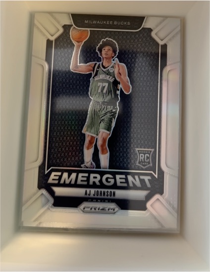 2024-25 Panini Prizm #15 AJ Johnson — front
