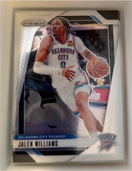 2024-25 Panini Prizm #65 Jalen Williams — front